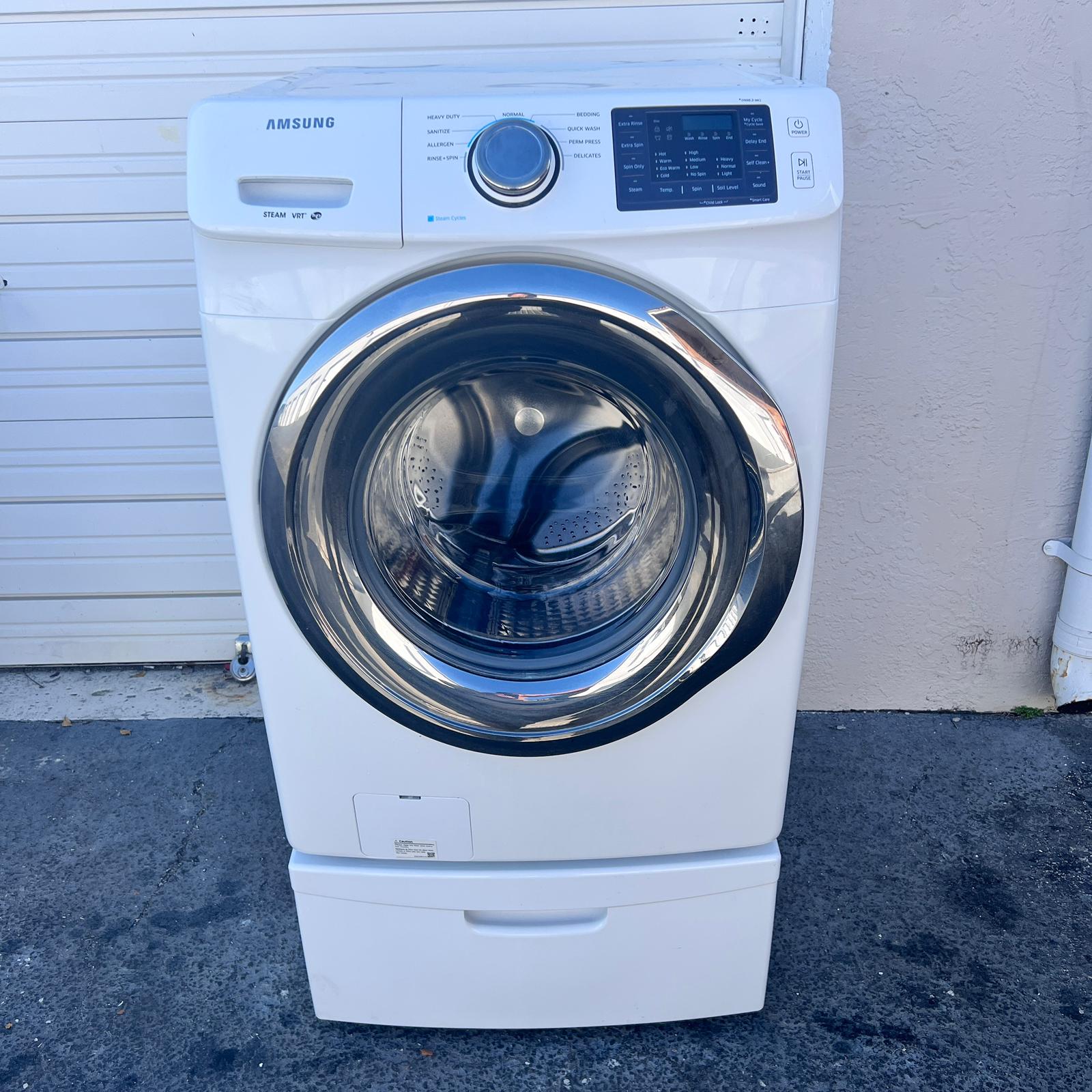 Samsung Washer Front Load with Pedestal Samsung Washer Front Load with Pedestal